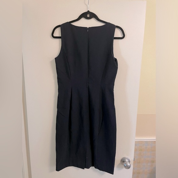 Louben Navy Blue Dress Size: 4 - Picture 2 of 5